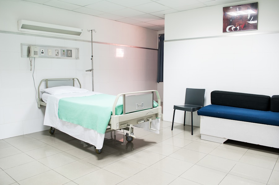Patient Rooms at the hospital
